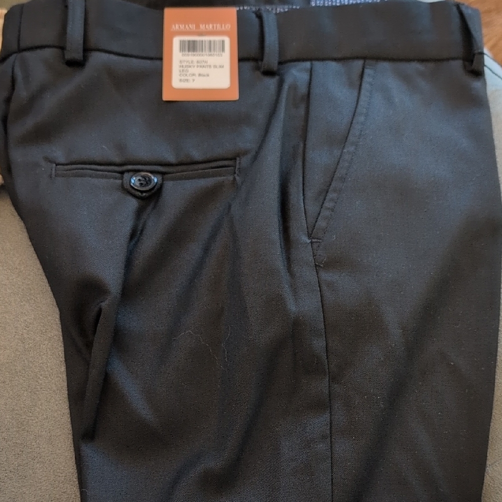 Armani Exchange Classic Black Dress Pants